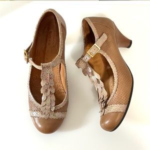 Beautiful Chie Mihara leather lined and soled shoes. Like New in original box.